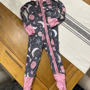 Little sleepies bamboo onesie